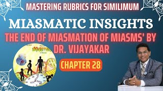 quotMastering Rubrics for Similimum Miasmatic Insights  Chapter 28 of The End of Miasmation of Miasms [upl. by Aneleairam635]