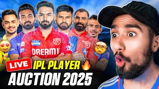 🔴 OMG RISHABH PANT 27 CR  LSG  KL RAHUL IN DC🫠  RCB😂  IPL AUCTION 2025 LIVE [upl. by Gladis]