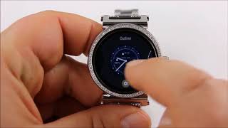 Otozegarkipl Smartwatch Michael Kors MKT5036 Sofie  Zegarek MK Access [upl. by Alleris486]