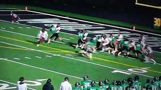 Levi Flatley finds space to get first TD vs Denfeld [upl. by Okoy118]