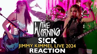 Brothers REACT to The Warning SCK Jimmy Kimmel Live 2024 [upl. by Edya]