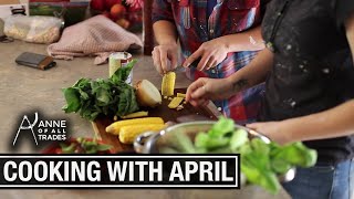 Teaching April Wilkerson to Cook [upl. by Learrsi]