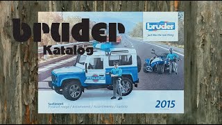 bruder Katalog 2015 Catalog 169 4K [upl. by Moreville]