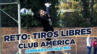 RETO Tiros Libres en Club América Nido Coapa [upl. by Yahs]