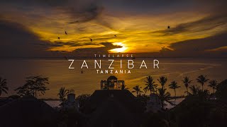 ZANZIBAR TANZANIA KILIMANJARO  Sunset Night Timelapse 4K [upl. by Tirrell55]