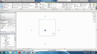 REVIT Basics Property line rotate project north toposurface and pads [upl. by Ware542]