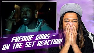 Freddie Gibbs  “On The Set” Official Music Video REACTION [upl. by Siriso678]