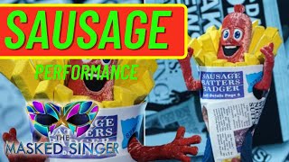 The Masked Singer UK Sausage  Performance [upl. by Sephira]