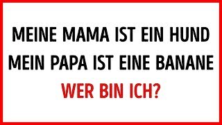 15 SCHWIERIGE RÄTSEL DIE DICH ZUM KNOBELN BRINGEN [upl. by Klingel]