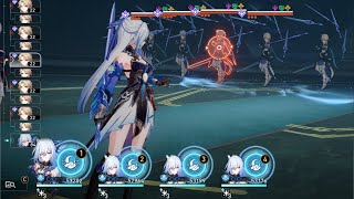 4 Jing Liu Duplicate Team Showcase Vs 5 Yanqing  Honkai Star Rail [upl. by Atnoek798]