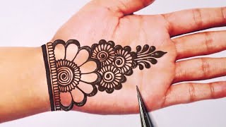 Easy Latest mehndi designs for hands  Stylish mehndi design Simple Mehandi design Mehndi मेंहदी [upl. by Nosyd]