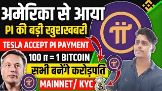 Pi Network update today  Pi Mainnet  Kyc update  Pi Network Price prediction 100Pi  1 Bitcoin🎯 [upl. by Clementia]