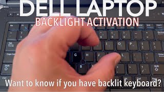 DELL Turn on backlit keyboard in BIOS amp Check if you have backlight enabled feature [upl. by Retsev748]