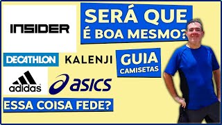 CAMISETA DA INSIDER É BOA MESMO COMO ESCOLHER ROUPAS PARA CORRIDA E TRILHA  O GUIA COMPLETO [upl. by Yuhas]