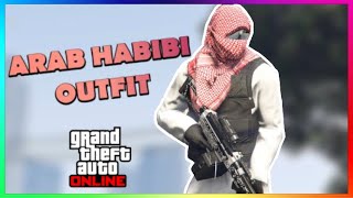 How To Make A Tryhard Arabic Outfit GTA Online [upl. by Mundt68]