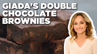 Giada De Laurentiis Double Chocolate Brownies  Giada in Italy  Food Network [upl. by Beichner508]