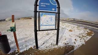 Snowy Bike Ride in Loveland Colorado [upl. by Engelhart839]