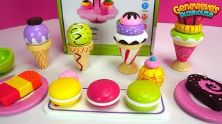 Fun Wooden Ice Cream and Cookie Toys for Kids [upl. by Malvia950]