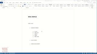 44 Introduction of mail merge [upl. by Rayna]