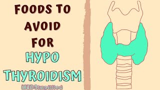 HYPOTHYROIDISM FOODS TO AVOID  DIET FOR LOW THYROID LEVELS [upl. by Spring]