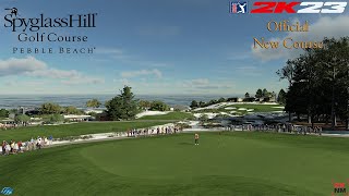 PGA TOUR 2K23  Spyglass Hill Golf Course [upl. by Bobbi642]