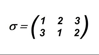 Permutation transposition et signature [upl. by Yerbua]