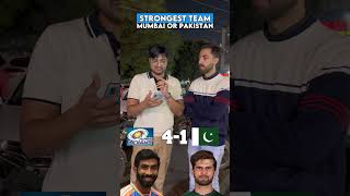 Mumbai Indian vs Pakistan T20 Team Pick Stronger Team pakistanireaction indvspak [upl. by Seraphina831]