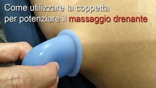 Scopri come utilizzare la coppetta in silicone per potenziare il massaggio drenante gambe [upl. by Edrei]