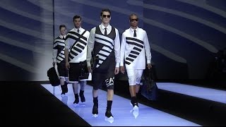 Emporio Armani  2017 Spring Summer Menswear Collection [upl. by Stichter]