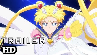 Pretty Guardian Sailor Moon Cosmos The Movie  Official Trailer 2024 [upl. by Ahsoj897]