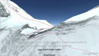 Mount Everest Base Camp to Summit in 3D [upl. by Denae369]