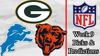 NFL Week 9 Picks amp Predictions  2024 [upl. by Enenaej]