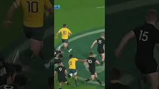 What a try from the Wallabies 🔥 shorts [upl. by Eerahc]