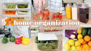 ORGANIZE WITH ME  REFRIGERATOR ORGANIZATION FREEZER  CLEAN WITH ME DECLUTTER  EXTREME MOTIVATION [upl. by Verine784]