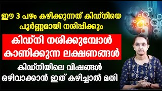 ഈ പഴങ്ങൾ കഴിച്ചാൽ കിഡ്നി പൂർണ്ണമായും നശിക്കും ഈ ലക്ഷണങ്ങൾ നിങ്ങൾ കാണുന്നുണ്ടോ Vrikkarogam [upl. by Isbel]