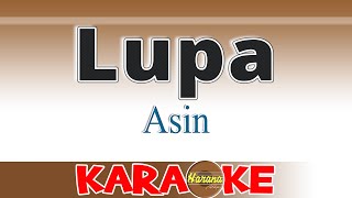 LUPA  Asin KARAOKE [upl. by Anerehs]