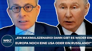 PUTINS DROHUNG quotEin Maximalszenario Dann gibt es weder ein Europa noch eine USA oder ein Russlandquot [upl. by Ahsitahs]