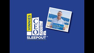 Appeal from Pat Tallon  Vinnies CEO Sleepout 2024 [upl. by Proudfoot]