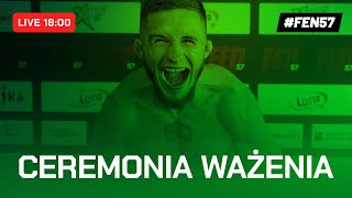 CEREMONIA WAŻENIA  FEN 57 Rzepecki vs Jabłoński [upl. by Drolet]