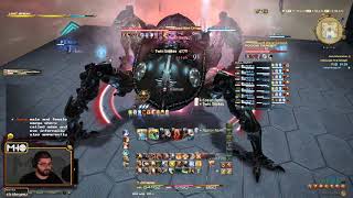 FFXIV Omega Alphascape V3 SAVAGE Enrage Pull Progress [upl. by Ainerbas]