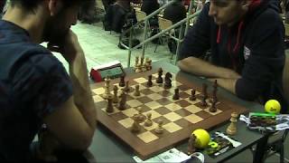 IM Schneider Ilja  GM Michalik Peter Queens opening Blitz chess [upl. by Vaas]