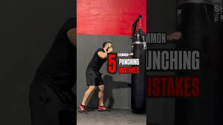 5 Common Punching MISTAKES [upl. by Ydnat]