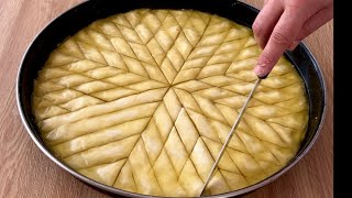 Yufka Açamayanlar İçin 40 Katlı Baklava Tarifi Hazırladım🔥40 Yıllık Baklava Tarifim ✅🔥 [upl. by Loriner]