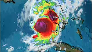 Hurricane Milton live satellite tracker [upl. by Kathleen]