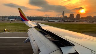 4K – Full Flight – Southwest Airlines – Boeing 7377K5 – MCIDCA – N7880D – WN1549 – IFS Ep 765 [upl. by Ellebanna214]