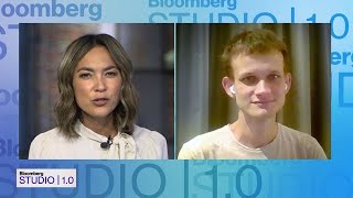 Bloombergs Studio 10 Ethereum Cofounder Vitalik Buterin [upl. by Kant]