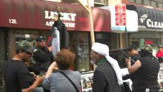 NYC Muslim Day Parade NYPD vs Gun Toting Thugs [upl. by Monroe]