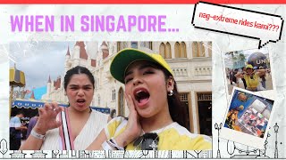 SINGAPOE VLOG  A Day in Universal Studios  Andrea Brillantes [upl. by Awjan674]