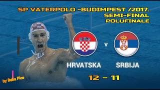 SP Vaterpolo HRVATSKASRBIJA 1211 Golovi i najbolje SP 2017Semi Final 2017CROATIA vs SERBIA [upl. by Divd212]