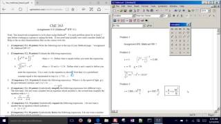 Introduction to MathCAD for Engineers [upl. by Eciram677]